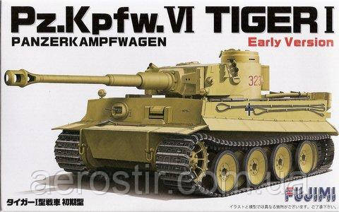 Pz.Kpfw.VI TIGER I Early Version 1/72 FUJIMI 72M-7, фото 1