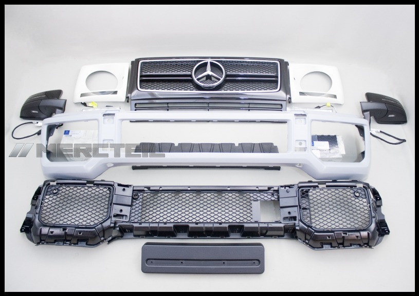 Тюнінг обвіс Mercedes G W463 рестайлінг стиль G63 AMG