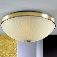 Потолочный светильник RECCAGNI ANGELO PL 3061/4 бронза/желтый