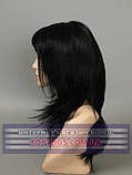 Перука - полусистема для літа Maria Mono Original чорний колір, фото 3