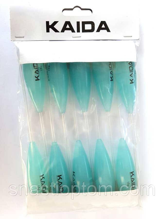 Поплавець - Бомбарда Kaida, що повільно тоне, 15г, фото 1