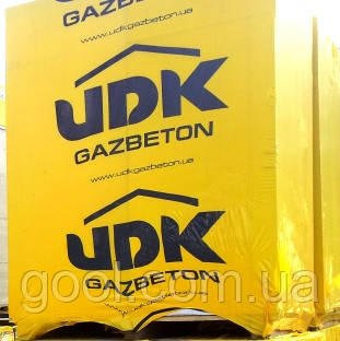 Газобетон ЮДК (UDK) гладкий блок 600х200Х375 мм