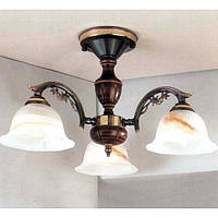 Стельовий світильник RECCAGNI ANGELO PL 2701/3 бронза/tabacco