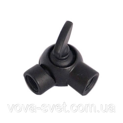 Шарнір похилий із затискачем (black)