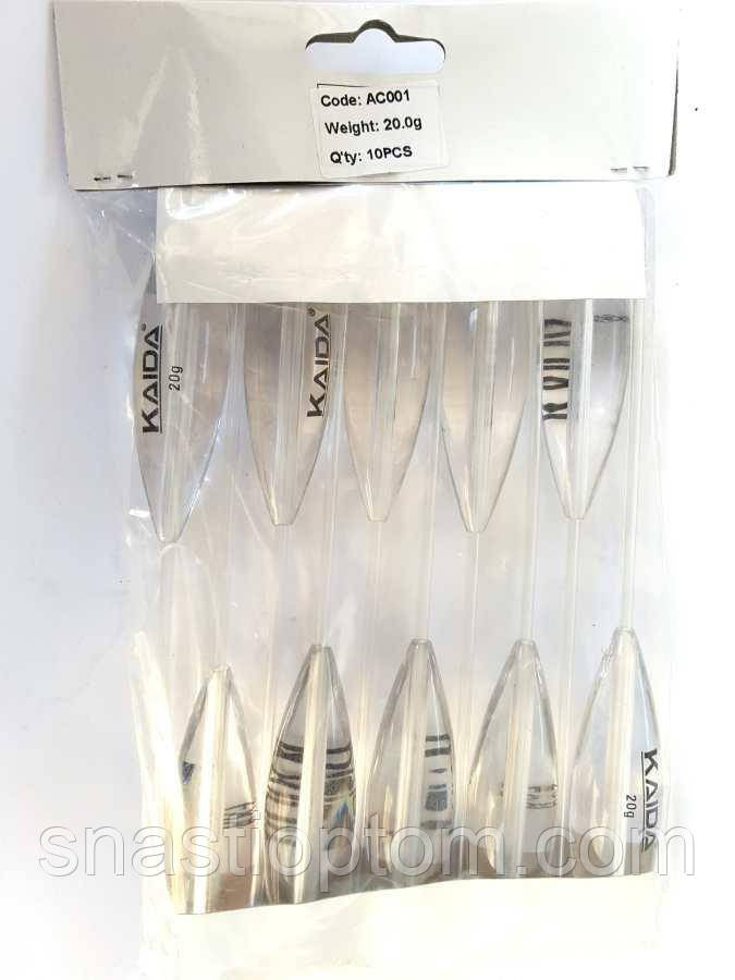 Бомбарда (сбіруліно) Kaida, тонуча, 20г, фото 1