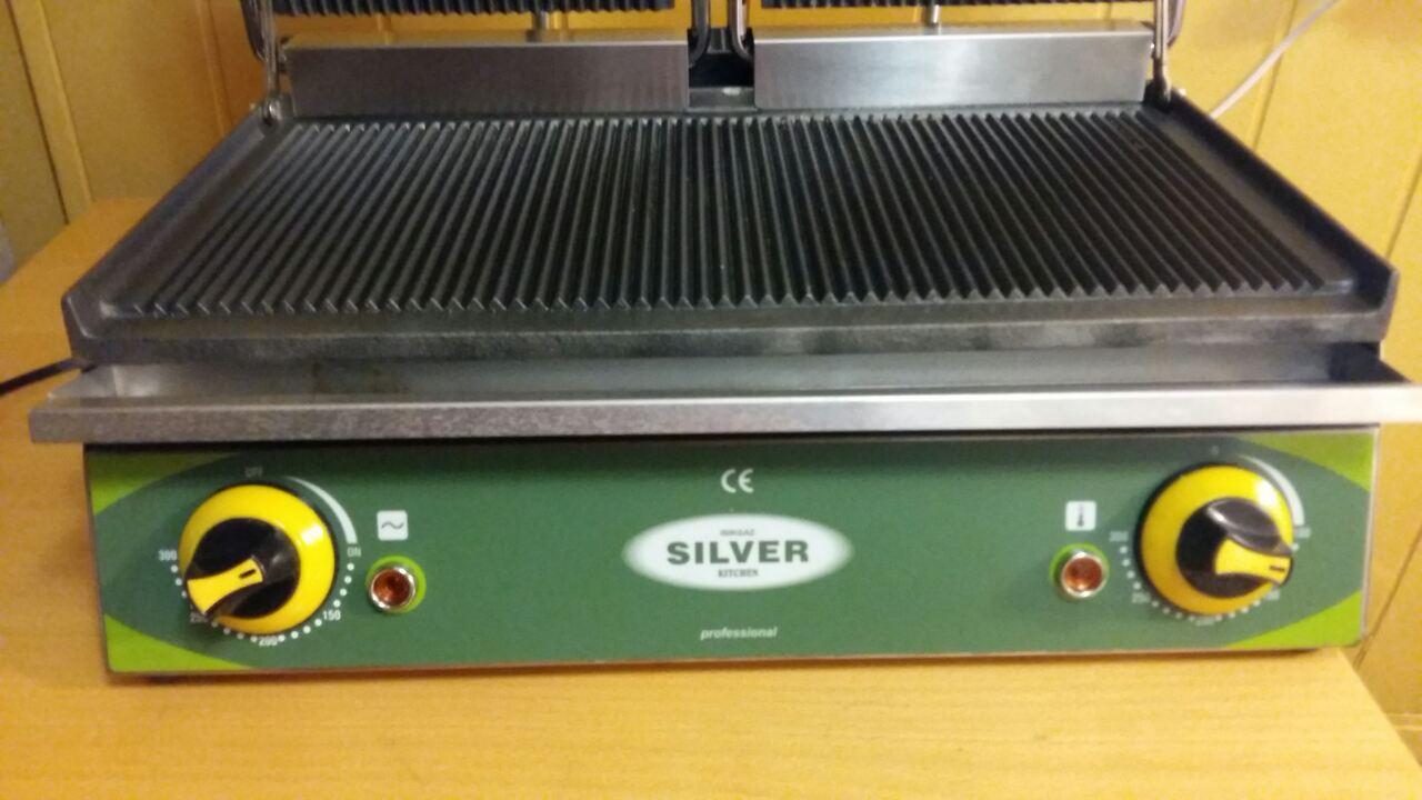 Контактний гриль двохпостовій 2132 - SILVER Туреччина