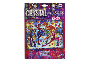Набір для творчості Мозаїка з кристалів Crystal Mosaic Kids 02 Каток Danko Toys