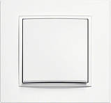 Рамка 1 - пост. полярна білизна Berker B. 7, фото 2