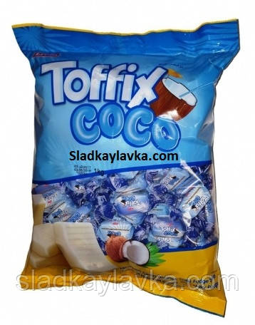 Жувальна цукерка Toffix Coco 1000 гр (Elvan)