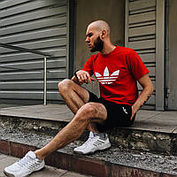 Летний комплект мужской ADIDAS адидас шорты и футболка