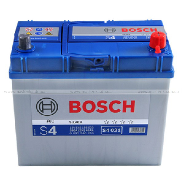Автомобильный Аккумулятор Bosch 45 А (Asia) Бош 45 Ампер (Азия) 0092S40210 - фото 1 - id-p549151098