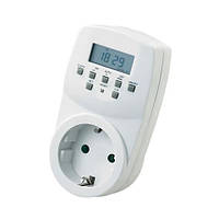 Розетка с таймером электронным реле времени (типаTM22) Horoz electric Timer-2 16A 3500W