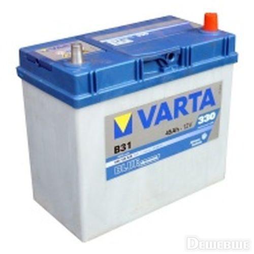 Автомобільний акумулятор Varta 45 А (Asia) Варта 45 Ампер (Ампер (Азія) 545 155 033