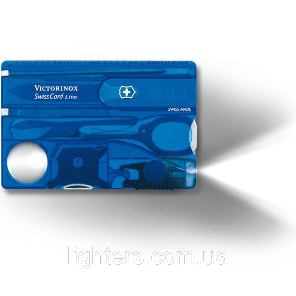 Швейцарська карта Victorinox SwissCard Lite 0.7322.T2 13 функцій