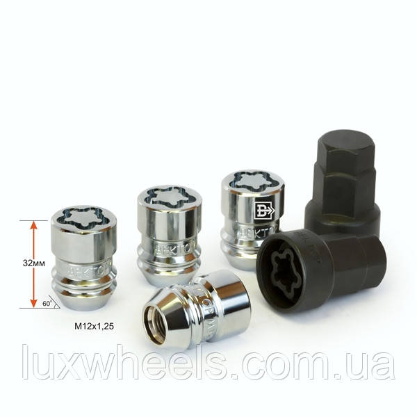 Комплект гайок секр. M12X1,25