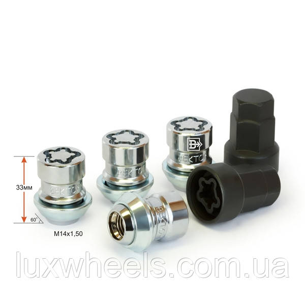 Комплект гайок секр. M14X1,50