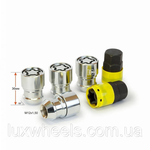 Комплект гайок секр. M12X1,50