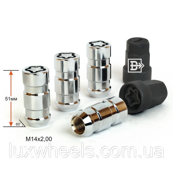 Комплект гайок секр. M14X2,00