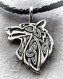 Підвіска срібна Вовк Оберіг, фото 3