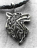 Підвіска срібна Вовк Оберіг, фото 4