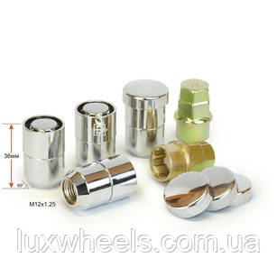 Комплект гайок секр. M12X1,25