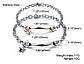 Парні браслети для закоханих "Серце і зірка", фото 10