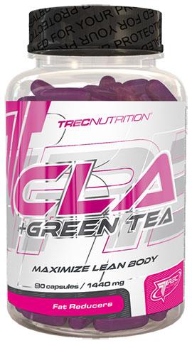 Жироспалювач CLA+Green tea (90 капс.) Trec Nutrition