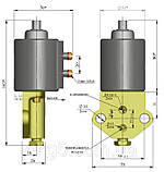Вентиль ВВ-32 24 В (Пневмовентиля ВВ-34, ВВ-32Ш), фото 3