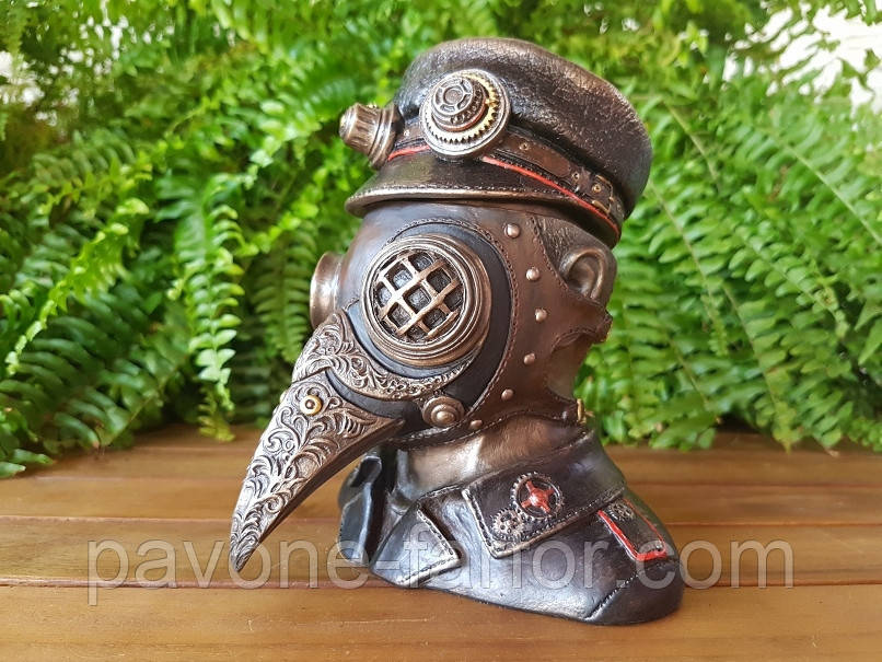 Декоративна колекційна скринька Veronese "Доктор Чума" у стилі Стипанк WU76839A4, фото 1