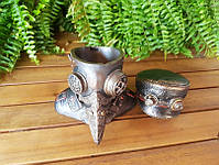 Декоративна колекційна скринька Veronese "Доктор Чума" у стилі Стипанк WU76839A4, фото 6