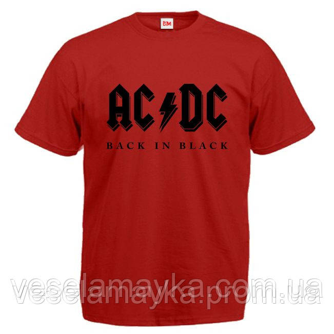 Футболка "AC/DC 2. Back in Black" - фото 4 - id-p37077463