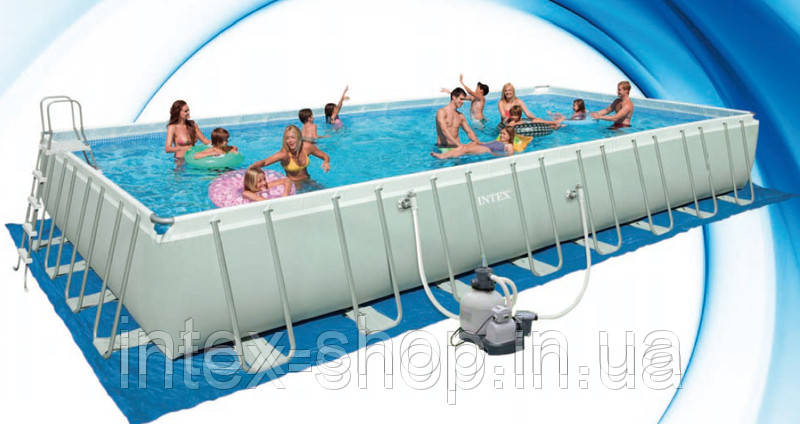 Каркасний басейн Intex 28372/26372 (975x488x132 см.)