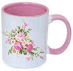 Чашка с Вашим дизайном MUG2T-I, цветная внутри и ручка, фото 7