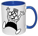 Чашка с Вашим дизайном MUG2T-I, цветная внутри и ручка, фото 8