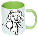 Чашка с Вашим дизайном MUG2T-I, цветная внутри и ручка, фото 9