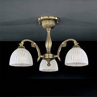 Стельовий світильник RECCAGNI ANGELO PL 5670/3 бронза/білий