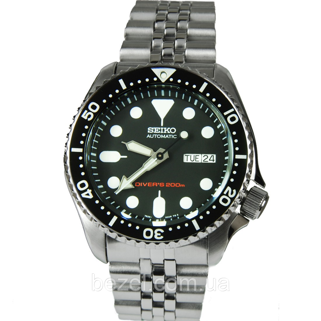Мужские механические часы Seiko SKX007K2 Сейко часы механические с ...
