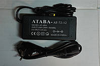 Блок живлення ATABA 12V 6A(5.5x2.1mm)