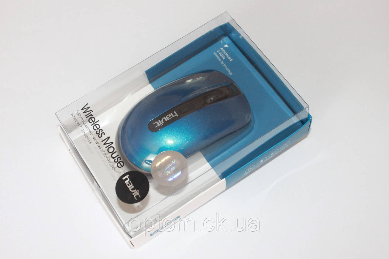 Мишка Havit HV-MS989GT Blue Безпровідна