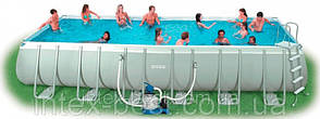 Intex 28376 (54988) - (прямокутний) каркасний басейн Ultra Frame Rectangular 975x488x132 см, фото 1