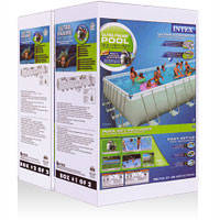 Intex 28376 (54988) - (прямокутний) каркасний басейн Ultra Frame Rectangular 975x488x132 см, фото 4