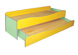 Ліжко дитяче 2-ярусне в сад, без матраца в дитячий садок, школу.