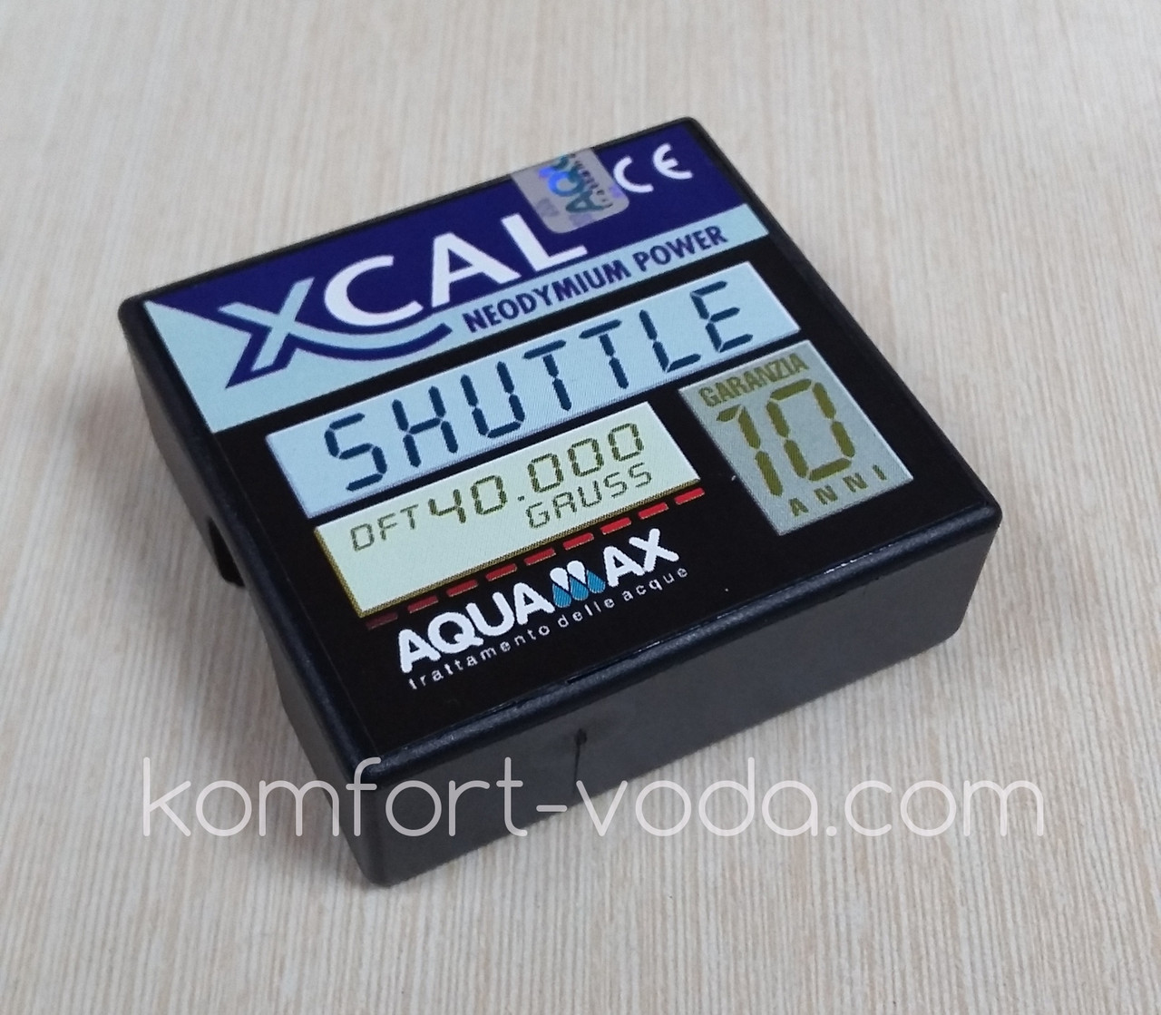 Магнітний пом'якшувач води XCAL SHUTTLE 40.000 Гаусса
