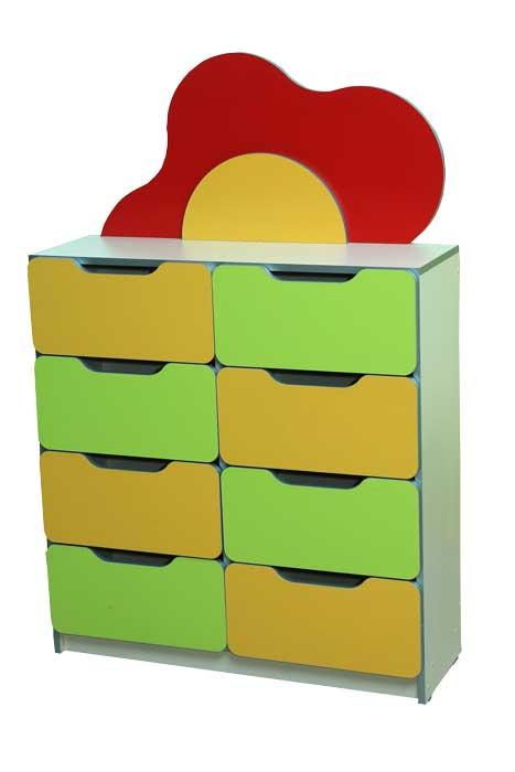 Стінка дитяча "Квіткова галявина" №6 у дитячий садок, школу.