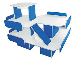 Стінка дитяча "Паркінг" у дитячий садок, школу.