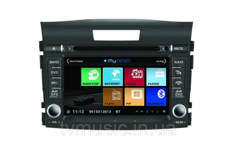 Штатна автомагнітола MyDean 1111 nv (Honda CR-V)