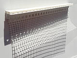 Профіль примикання віконного відливу з сіткою Vertex довжина 2,0 метра, фото 3