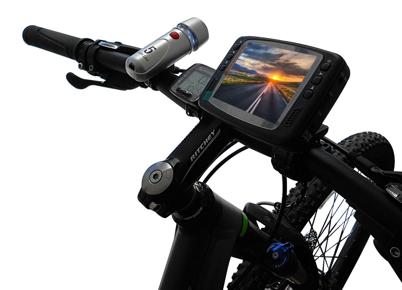 Велосипедна відеокамера HD (велофонар у подарунок)
