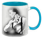 Чашка с Вашим дизайном MUG2T-I, цветная внутри и ручка, фото 10