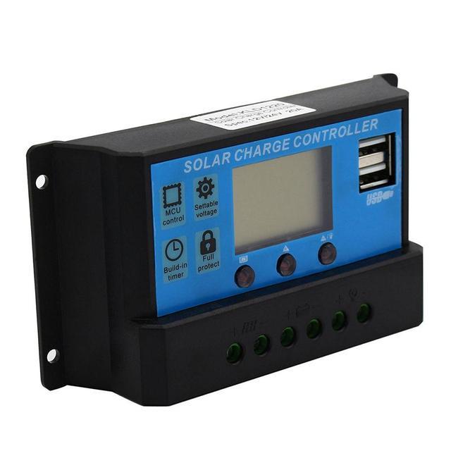 Контролер заряду KW1230 з 2USB портами W88-C(30A 12 \ 24В)